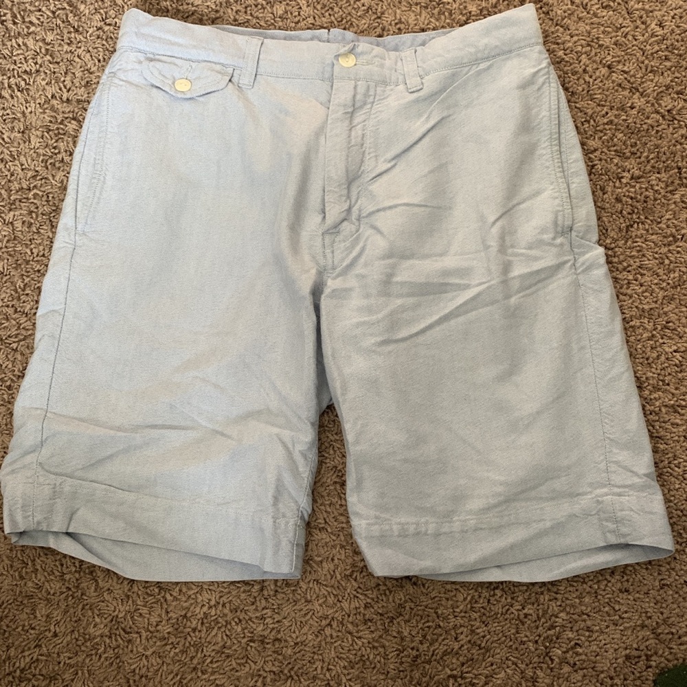 light blue ralph lauren shorts